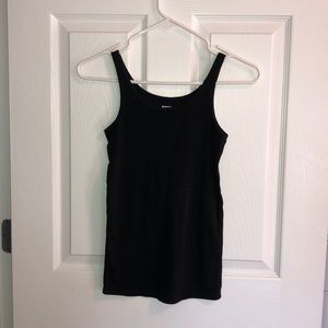 Black tank top